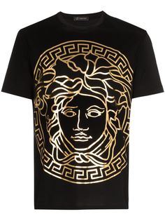 Versace футболка с принтом Medusa