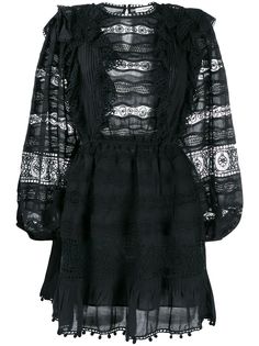 Ulla Johnson платье мини в технике кроше