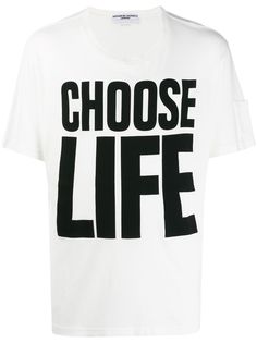 Katharine Hamnett London футболка с принтом Choose Life