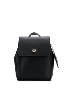 Tommy Hilfiger рюкзак с откидным клапаном и металлическим логотипом