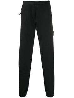 Stone Island брюки с нашивкой-логотипом