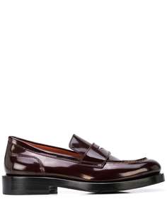Santoni лоферы без застежки