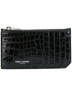 Saint Laurent кошелек Paris 5 Fragments на молнии