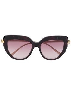Cartier Panthère cat eye frame sunglasses