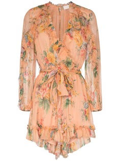 Zimmermann floral print playsuit