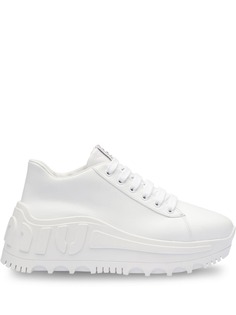 Miu Miu Leather sneakers