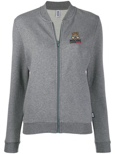 Moschino logo embroidered cardigan