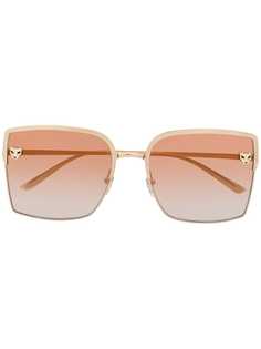 Cartier Panthère oversized frame sunglasses