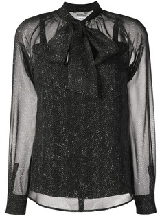 Max Mara блузка с завязками на бант