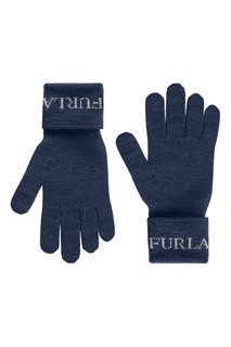 Синие перчатки Eva Furla