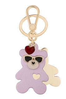 Сиреневый брелок в виде медведя Venus Furla