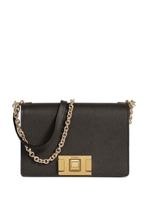 Коричневая сумка Mimi из зернистой кожи Furla