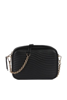 Черная сумка прямоугольной формы Swing Furla