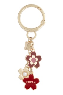 Металлический брелок с подвесками Furla