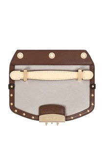 Серо-коричневый клапан для сумки Metropolis Furla