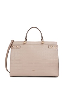 Сумка Lady из кожи под крокодила Furla