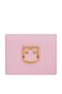 Розовый кошелек Belvedere с логотипом Furla