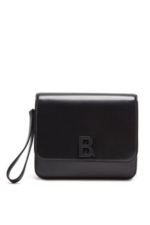 Черная кожаная сумка-кроссбоди B Balenciaga