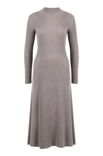 Платье в рубчик сиреневого цвета Fabiana Filippi