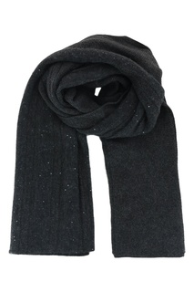 Темно-серый шарф из шерсти Fabiana Filippi