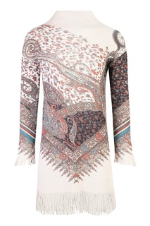 Трикотажное платье из шерсти и кашемира Etro