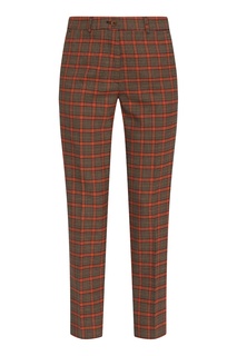 Укороченные брюки с клетчатым узором Etro