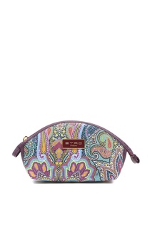 Небольшая ярка косметичка-клатч Etro