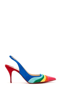 Разноцветные слингбэки Degradama 80 Christian Louboutin