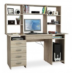 Стол компьютерный Милан-6Я с надставкой МФ Мастер