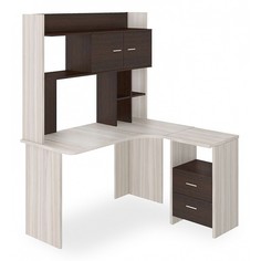 Стол компьютерный Домино Lite СКЛ-Угл130+НКЛХ-130 КВ ПРАВ Merdes