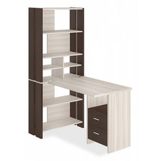 Стол компьютерный Домино Лайт СТЛ-ОВХ+С100Прям Merdes