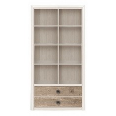 Стеллаж комбинированный Коен REG2S/103 Black Red White