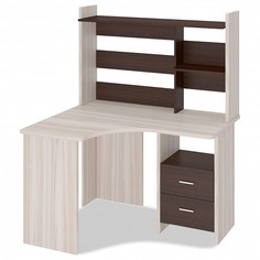 Стол компьютерный Домино Лайт СКЛ-Угл120+НКЛ-120 Merdes