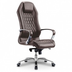 Кресло для руководителя Бюрократ Aura/Brown