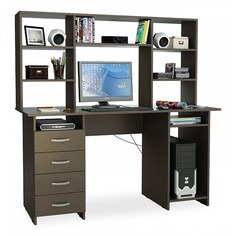 Стол компьютерный Милан-6 с надставкой МФ Мастер