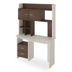 Стол компьютерный Домино Lite СКЛ-Крл120+НКЛХ-120 КШ ПРАВ Merdes