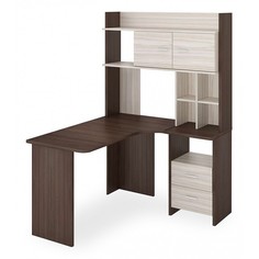 Стол компьютерный Домино Lite СКЛ-Угл130+НКЛХ-120 Merdes