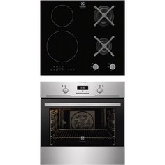 Встраиваемый комплект Electrolux EGD 6576 NOK + EOB 93450 AX