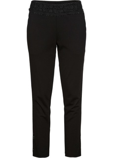 Брюки с кружевом Bonprix