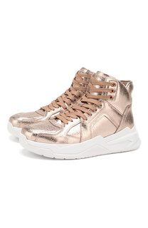 Кожаные кроссовки B-Ball Balmain