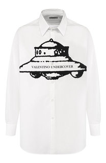 Хлопковая рубашка Valentino x Undercover Valentino