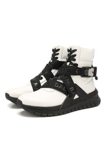 Кожаные кроссовки B-Troop Balmain