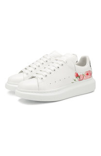 Кожаные кеды Alexander McQueen