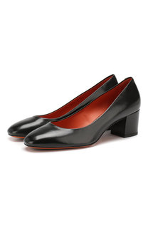 Кожаные туфли Santoni