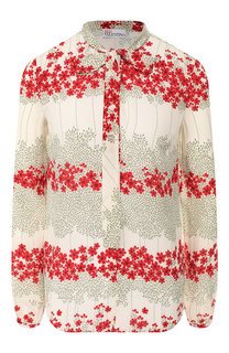 Шелковая блузка REDVALENTINO