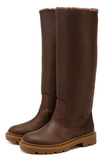 Кожаные сапоги Casadei