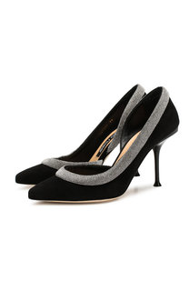 Замшевые туфли Sergio Rossi