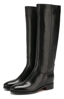 Кожаные сапоги Santoni
