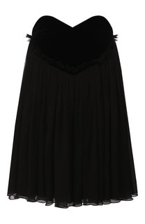 Шелковое платье Saint Laurent