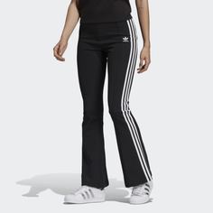 Брюки Flared adidas Originals